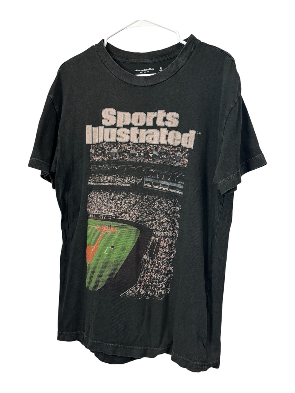 Abercrombie & Fitch Sports Illustrated baseball stadium graphic men’s T shirt M